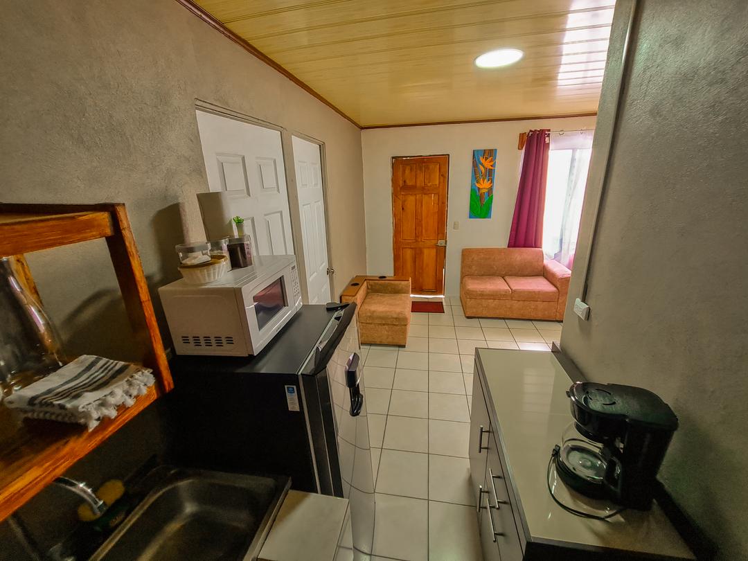 Access path to Guayabón Cabin 1 in La Fortuna