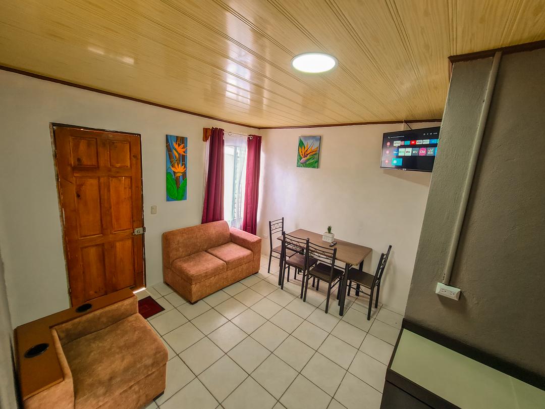 Elegant and functional bathroom in Guayabón Cabin 1