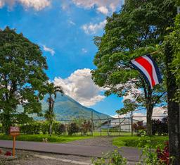 Guayabon Cabins in La Fortuna, Costa Rica, surrounded by lush tropical nature